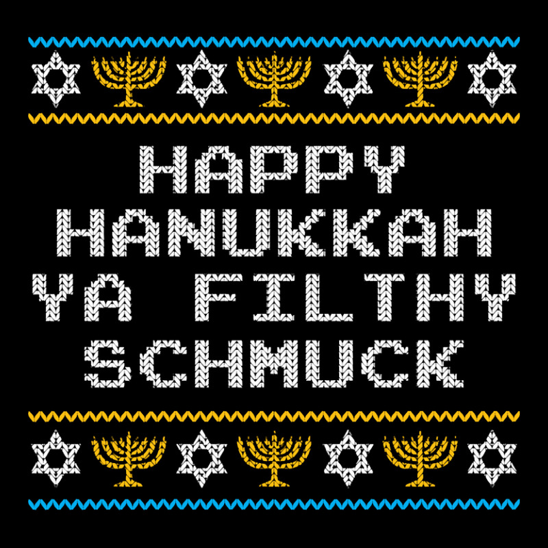 Funny Jewish Hanukkah Ya Filthy Schmuck Fleece Short | Artistshot