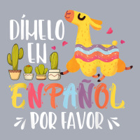 En Espanol Por Favor Bilingual Spanish Teacher T Shirt Tank Dress | Artistshot