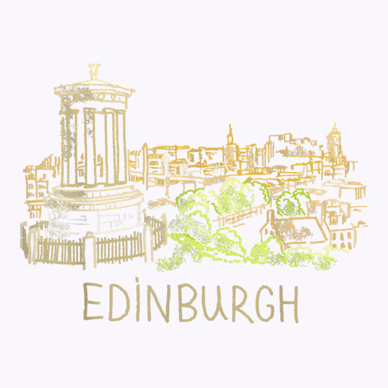 Edinburgh City Scotland Uk Souvenir Gift For Men Women T Shirt Tank Top | Artistshot