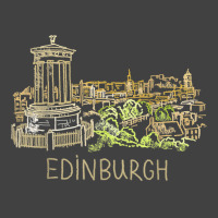 Edinburgh City Scotland Uk Souvenir Gift For Men Women T Shirt Vintage T-shirt | Artistshot