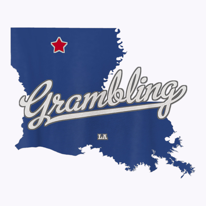 Grambling Louisiana La Map T Shirt Tank Top | Artistshot