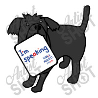 Small Dog With Kamala  Vp Debate Quote Kamala Sticker | Artistshot