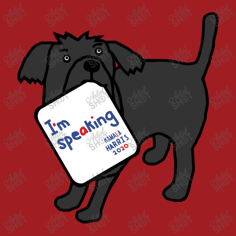 Small Dog With Kamala  Vp Debate Quote Kamala Waist Apron | Artistshot