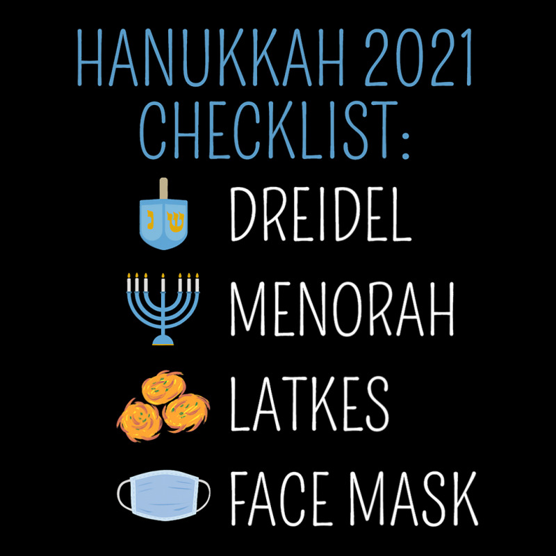 Hanukkah 2021 Checklist Happy Hanukkah Pajamas For Family T Shirt Youth Sweatshirt | Artistshot