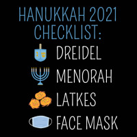 Hanukkah 2021 Checklist Happy Hanukkah Pajamas For Family T Shirt Toddler 3/4 Sleeve Tee | Artistshot