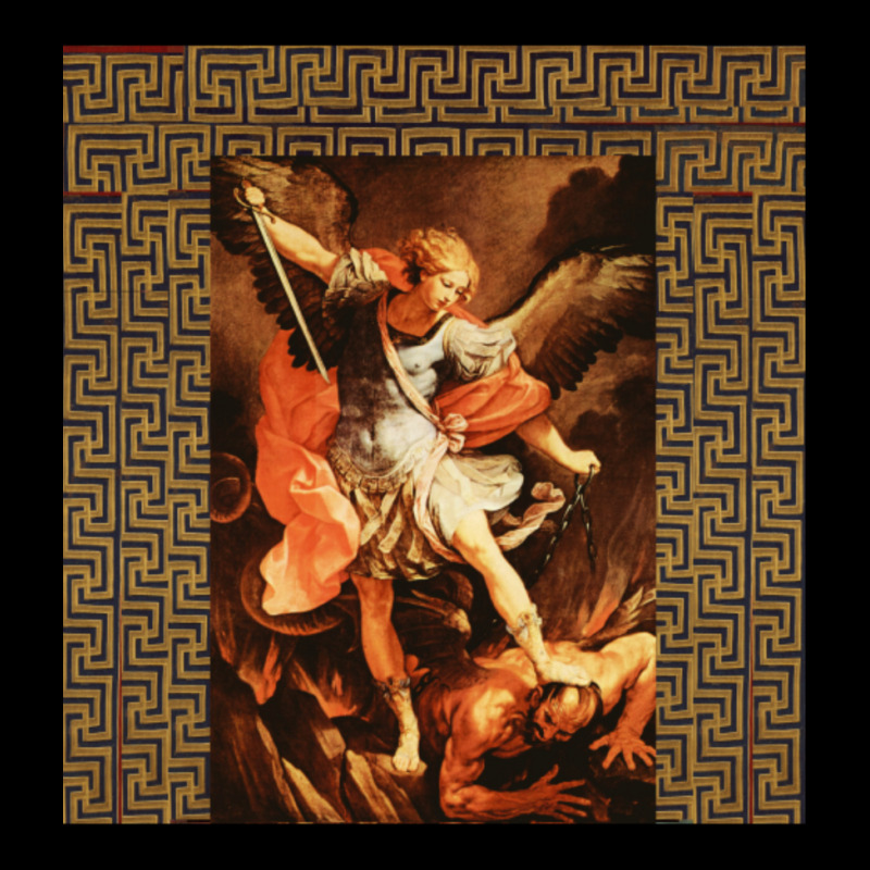 St. Michael Archangel By Guido Reni Long Sleeve Shirts by cm-arts | Artistshot