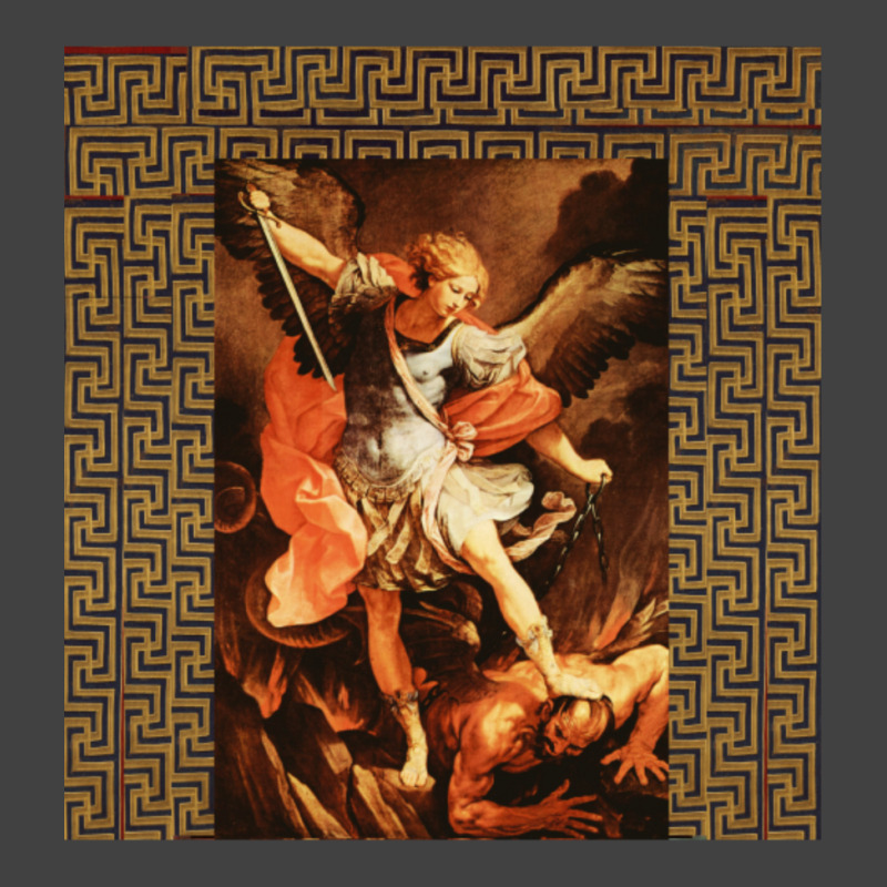 St. Michael Archangel By Guido Reni Vintage T-Shirt by cm-arts | Artistshot