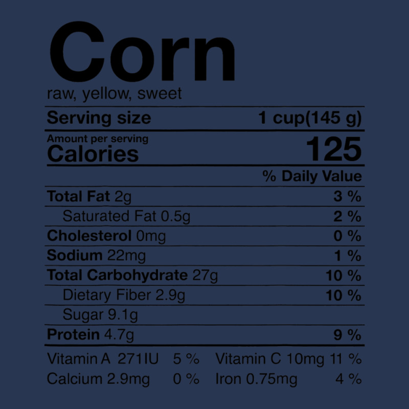 Corn Nutritional Facts Gifts Thanksgiving Costume Christmas Men Denim Jacket | Artistshot