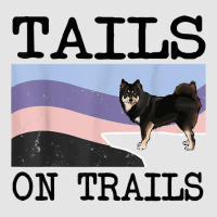 Finnish Lapphund Tails On Trails Funny Dog Hiking T Shirt Exclusive T-shirt | Artistshot