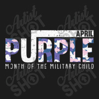 Purple Camo Month Of The Military Child Army Soldier Kids Hoodie & Jogger Set | Artistshot