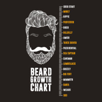 Epic Beard Growth Chart T-shirt, By Zany Brainy Tank Top | Artistshot