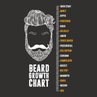 Epic Beard Growth Chart T-shirt, By Zany Brainy Champion Hoodie | Artistshot