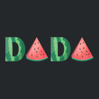 Dada Watermelon Summer Fruit Great Father's Day Crewneck Sweatshirt | Artistshot