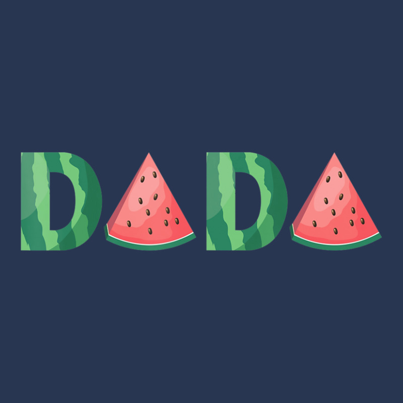 Dada Watermelon Summer Fruit Great Father's Day Men Denim Jacket | Artistshot