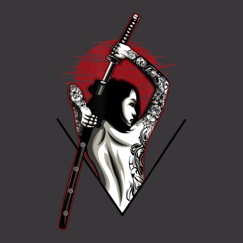 Anime Female Samurai Warrior With Samurai Swords Ladies Curvy T-Shirt by cm-arts | Artistshot