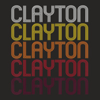 Clayton, Ny Vintage Style New York Ladies Fitted T-shirt | Artistshot