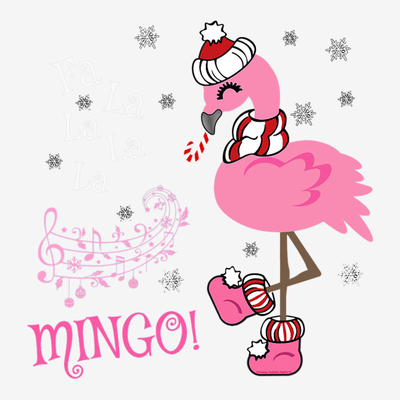 Cute Fa La La Mingo Candy Cane Christmas Flamingo Adjustable Cap | Artistshot