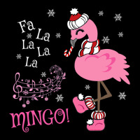 Cute Fa La La Mingo Candy Cane Christmas Flamingo Fleece Short | Artistshot