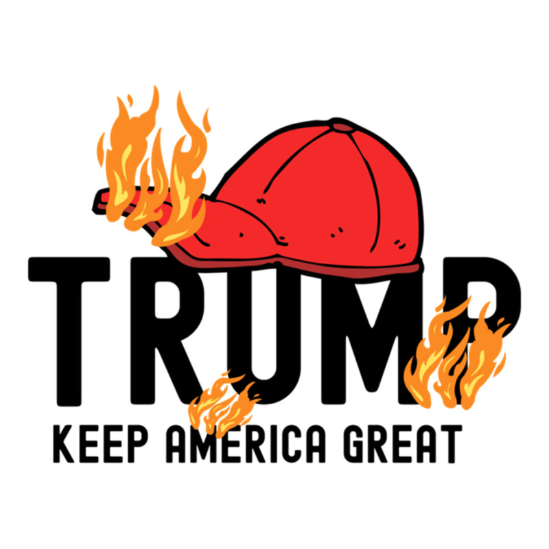 Burning Trump 2020 Hat Unisex Hoodie | Artistshot