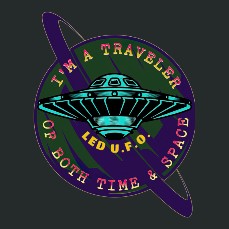 Traveler Of Time & Space Women's Triblend Scoop T-shirt by PhoebeBaird | Artistshot