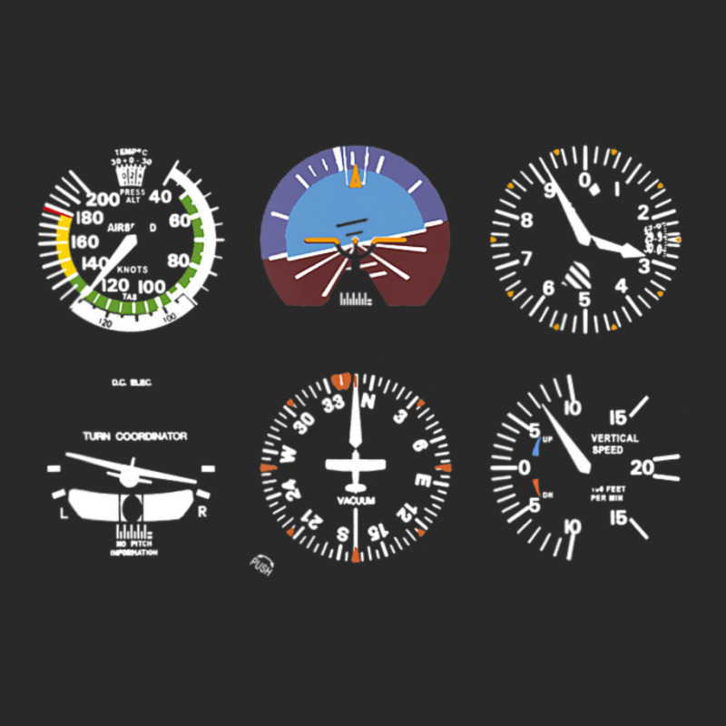 Cockpit Six Dials Flight Simulator Pilot Toddler T-shirt by Whitfield Wolff | Artistshot