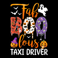 Fab Boo Lous Taxi Driver Ghost Pumpkin Halloween Cab Driver T Shirt Adjustable Cap | Artistshot