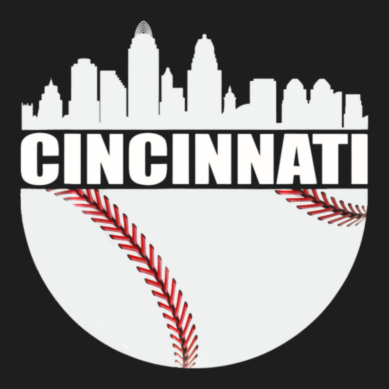 Vintage Downtown Cincinnati Shirt Baseball Retro Ohio State Classic T-shirt by Kanjolen689 | Artistshot