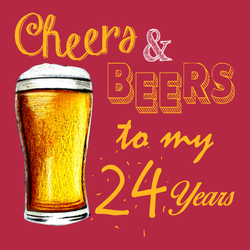Cheers And Beers To  My 24 Years Champion Hoodie | Artistshot