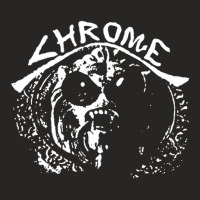 Chromesrd From Theaun Electronic Industrial Post Punk Ladies Fitted T-shirt | Artistshot