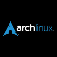 Dark Arch Linux V-neck Tee | Artistshot