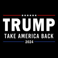 Donald Trump 2024 Take America Back Election Pro America Flag Trump Su Pocket T-shirt | Artistshot