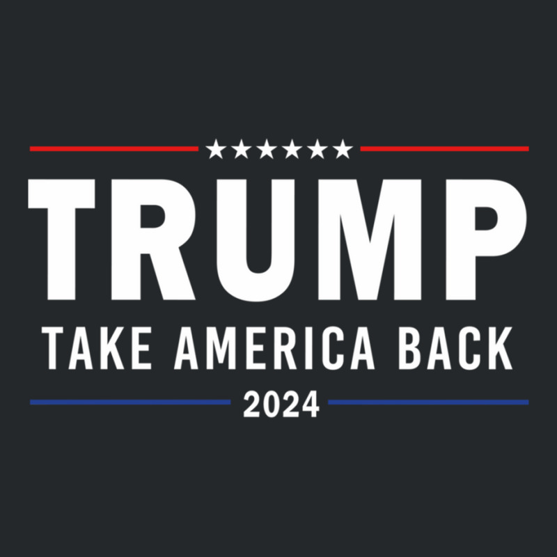 Donald Trump 2024 Take America Back Election Pro America Flag Trump Su Crewneck Sweatshirt by cm-arts | Artistshot