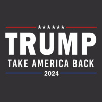 Donald Trump 2024 Take America Back Election Pro America Flag Trump Su Vintage Hoodie | Artistshot