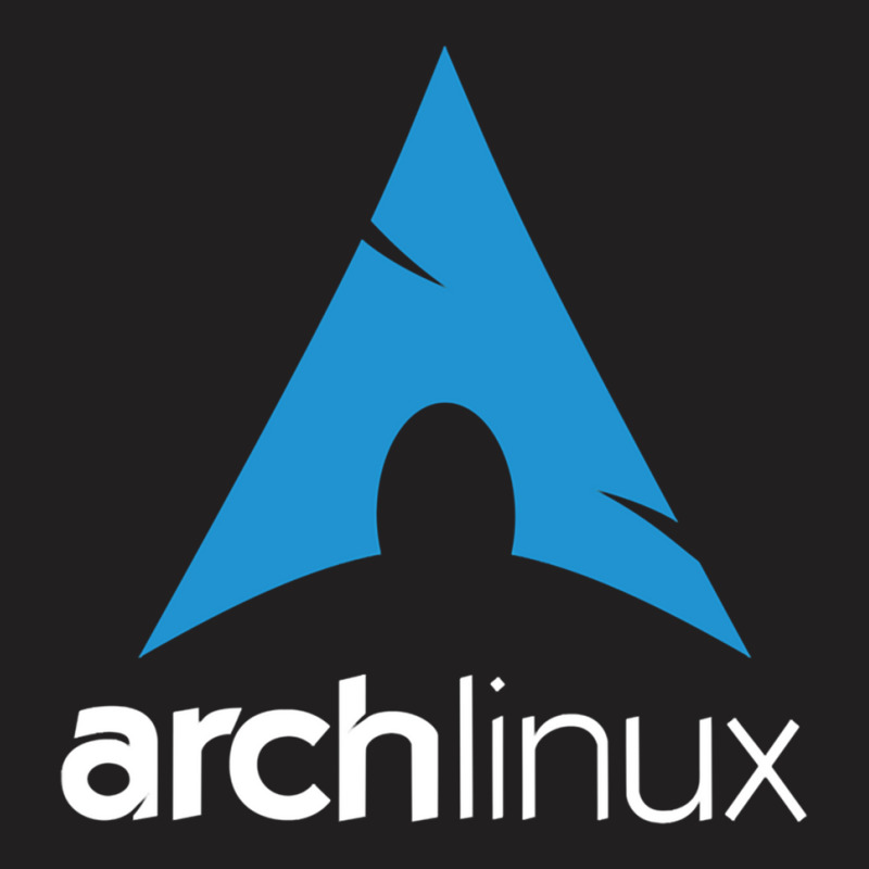 Dark Color Arch Linux T-shirt | Artistshot