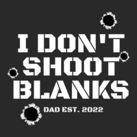 I Don't Shoot Blanks Baby Shower Dad Est 2022 Gender Reveal Toddler T-shirt | Artistshot