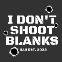 I Don't Shoot Blanks Baby Shower Dad Est 2022 Gender Reveal Baby Bodysuit | Artistshot