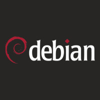 Dark Debian Linux Ladies Fitted T-shirt | Artistshot