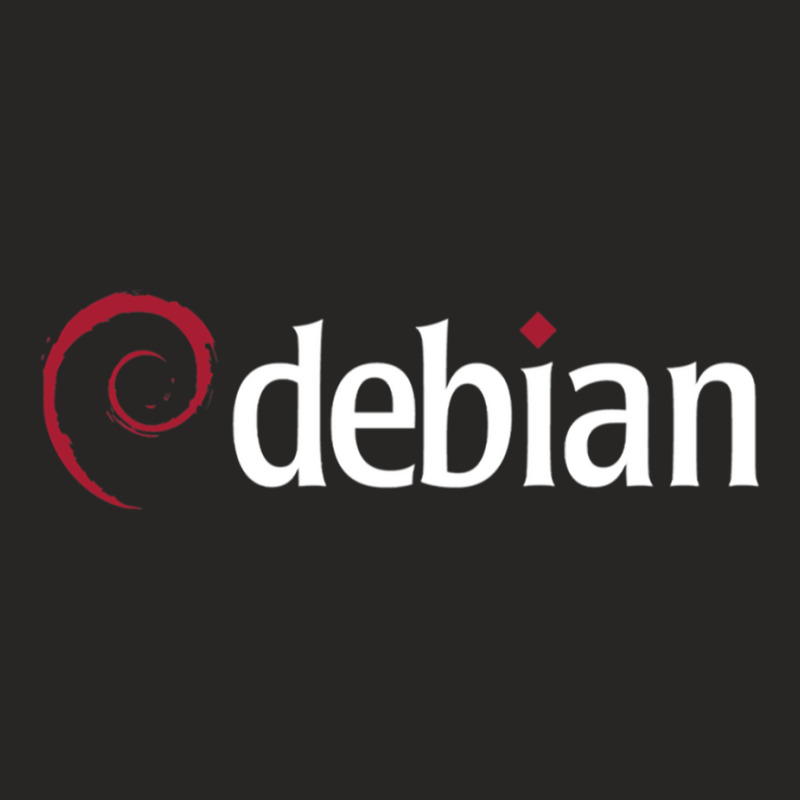 Dark Debian Linux Ladies Fitted T-Shirt by KEITHSHAPIRO | Artistshot