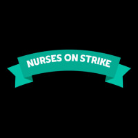 Nurses On Strike Women's V-neck T-shirt | Artistshot