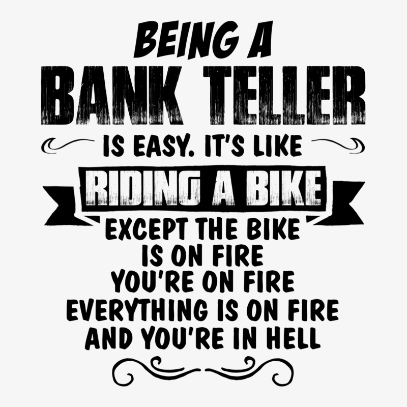 Being A Bank Teller Champion Hoodie | Artistshot