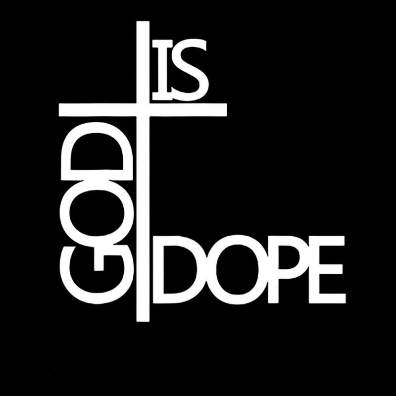 God Is Dope Men's 3/4 Sleeve Pajama Set | Artistshot