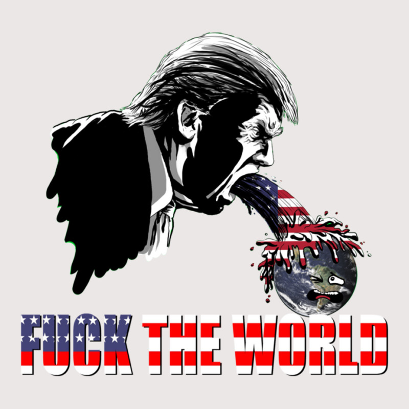 Trump Vs The World Pocket T-shirt | Artistshot