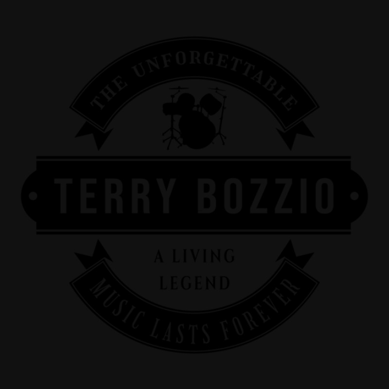 Terry Bozzio The Unforgettable Music Lasts Forever Search Twice For 'r License Plate | Artistshot