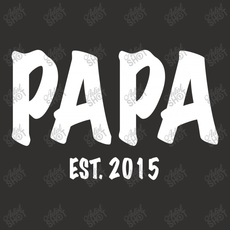 Papa Est. 2015 W Champion Hoodie | Artistshot