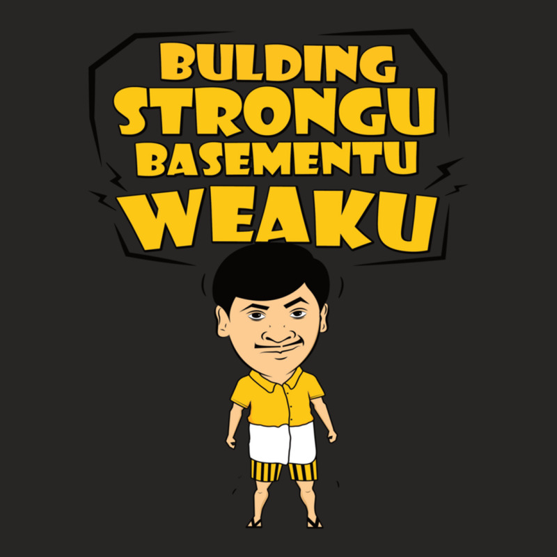 Building Strong Basement Weak Vadivelu Tamil Comdy Ladies Fitted T-Shirt by DARRELLBARNES | Artistshot