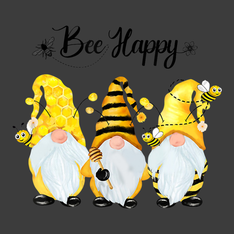 Bee Happy Bee Gnome Spring Men's Polo Shirt | Artistshot