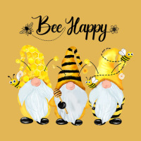 Bee Happy Bee Gnome Spring Vintage Hoodie And Short Set | Artistshot