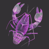 Aqua Purple Colored Lobster Vintage Short | Artistshot