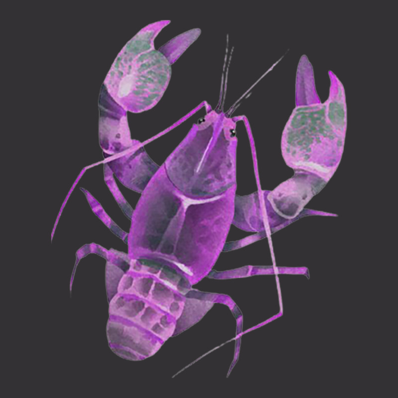 Aqua Purple Colored Lobster Vintage Short | Artistshot