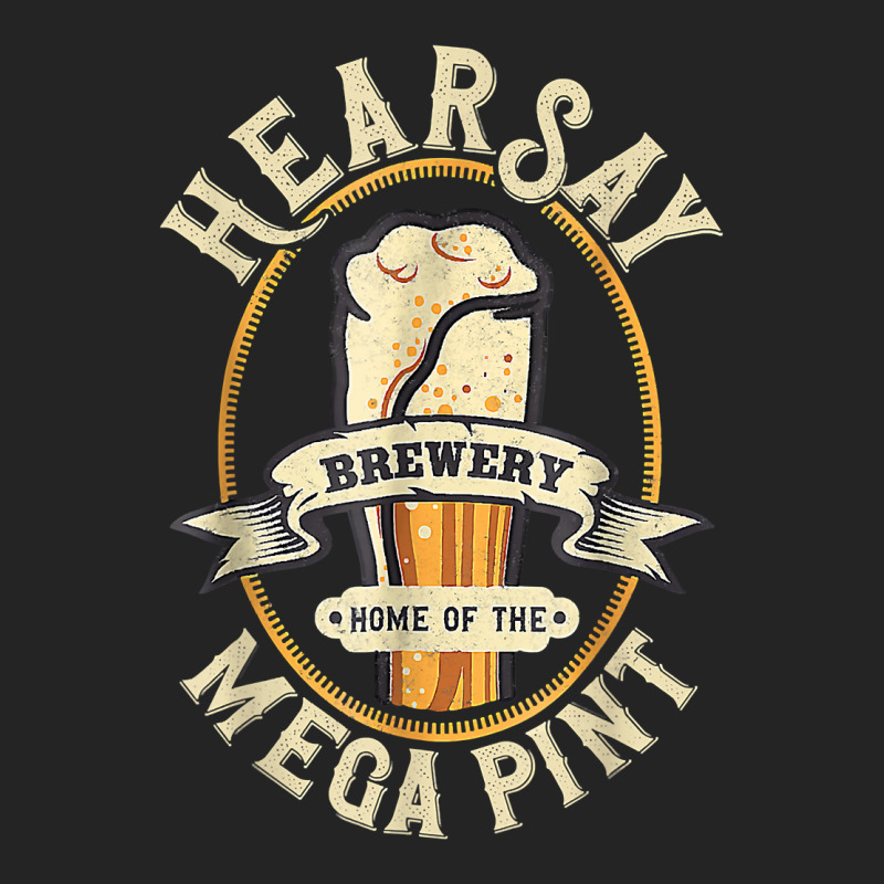 Hearsay Mega Pint Brewing Objection Hear Say Vintage T Shirt 3/4 Sleeve Shirt | Artistshot